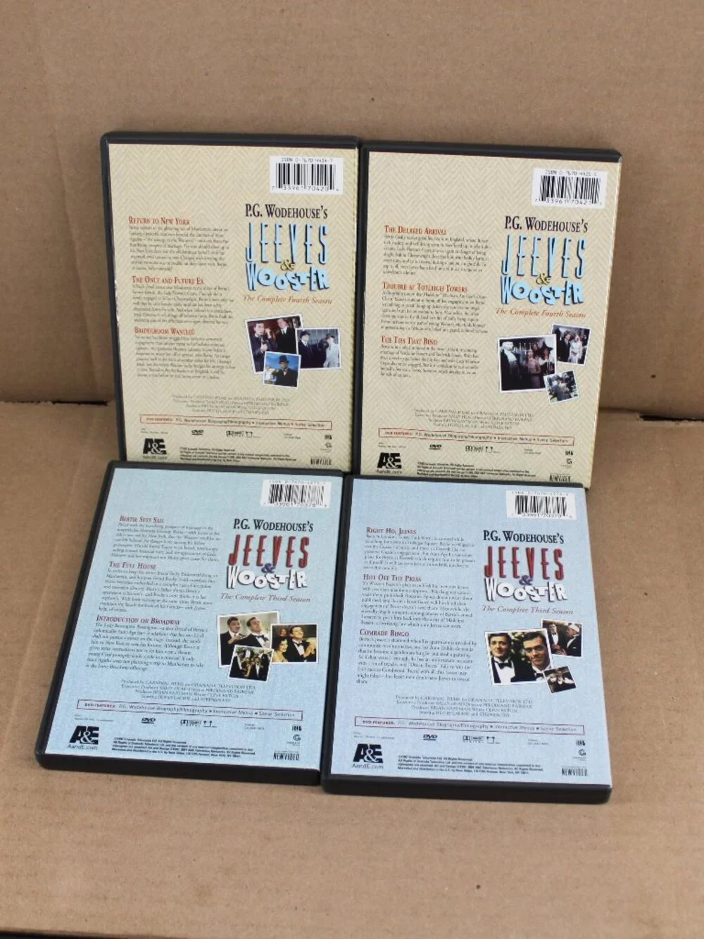 P.G Wodehouse's Jeeves & Woodster Complete Series (DVD) Region 1 Tested - Picture 9 of 9